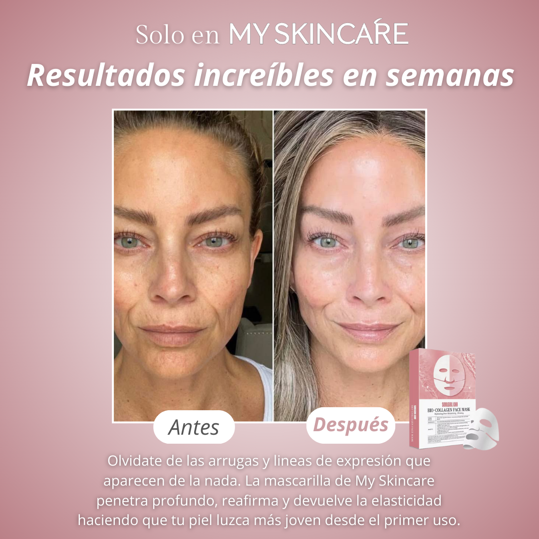 CollagenGlow® Máscara Rejuvenecedora & Luminosa - PROMO 3x2