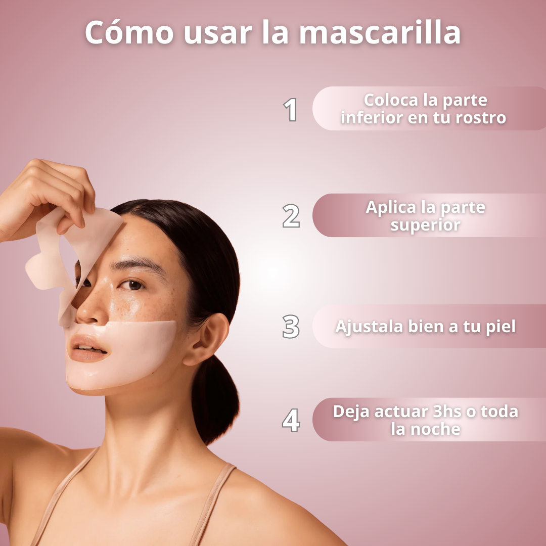 CollagenGlow® Máscara Rejuvenecedora & Luminosa - PROMO 3x2